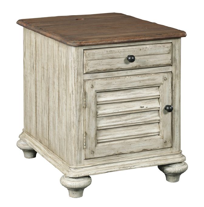 Kincaid 75-026 Weatherford Chairside Chest Cornsilk