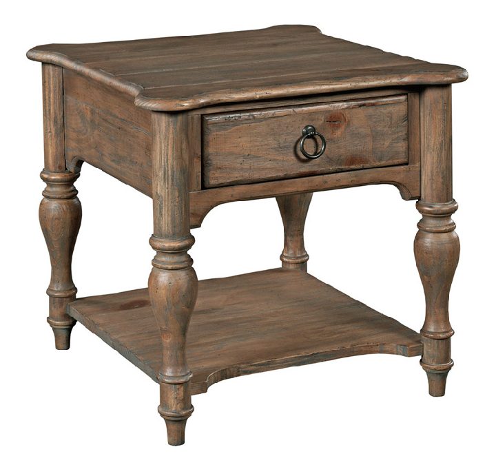 Kincaid 76-021 Weatherford End Table Heather Kincaid 76-021 Weatherford End Table Heather