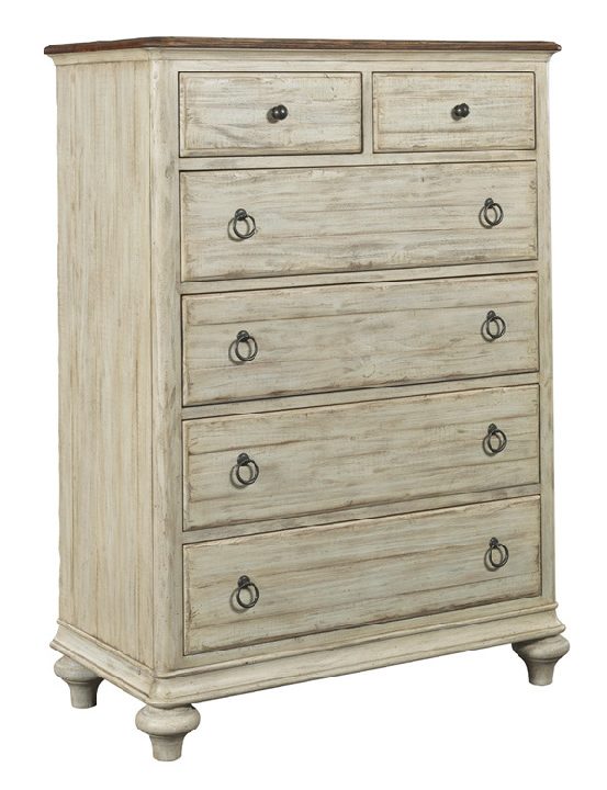 Kincaid 75-105 Weatherford Hamilton Chest Cornsilk