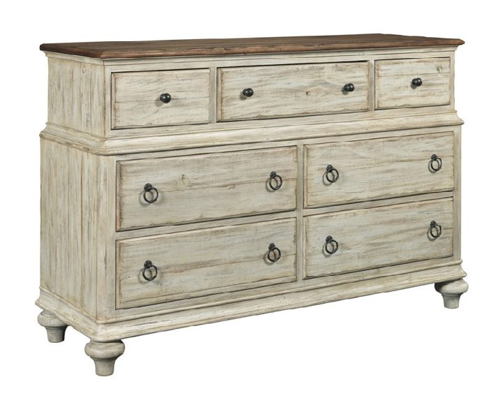 Kincaid 75-162 Weatherford Wellington Dresser Cornsilk