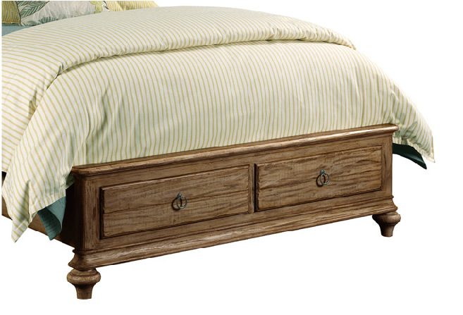 Kincaid 76-139R Weatherford Storage Footboard King Heather