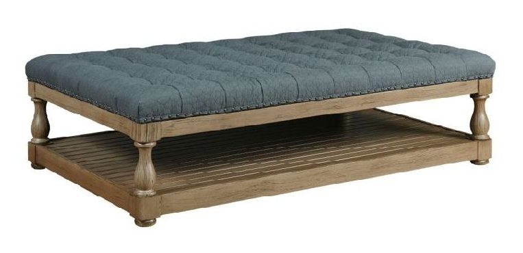 Kincaid UPH-140-03 Pearce Rectangular Tufted Ottoman