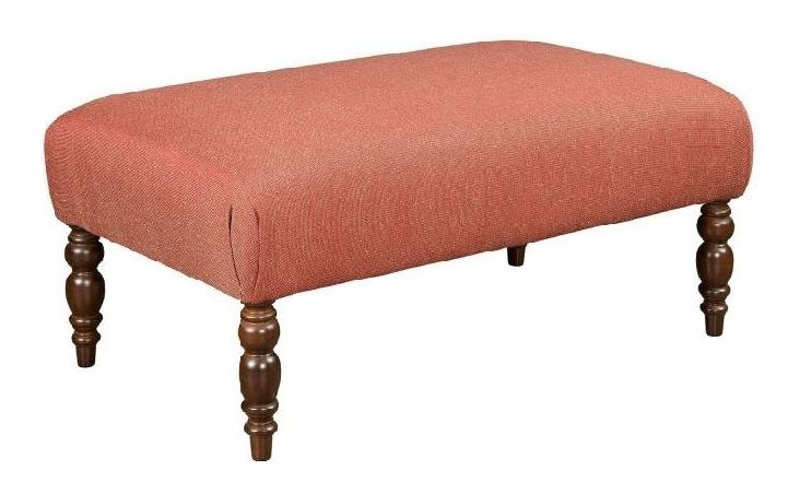 Kincaid UPH-OTT2-02 Large Cocktail Ottoman Turned Leg
