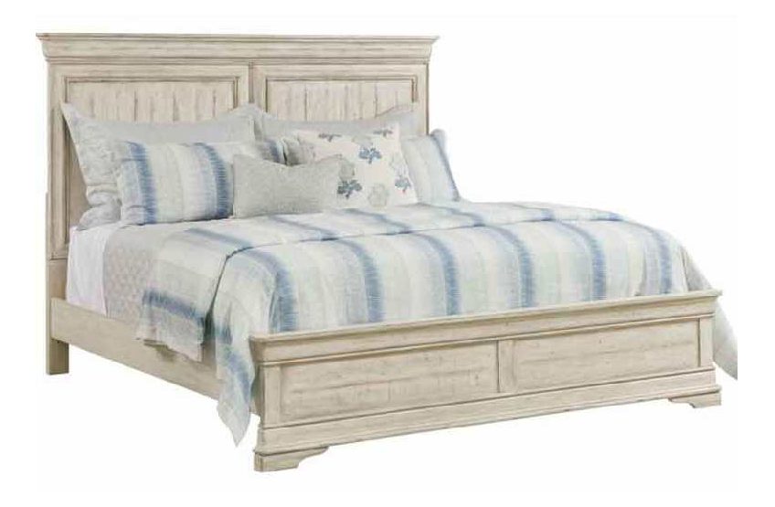 Kincaid 020-306P Selwyn Carlisle Panel King Bed Complete
