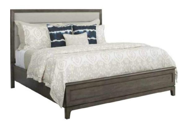 Kincaid 863-323P Cascade Ross Queen Upholstered Panel Bed Complete