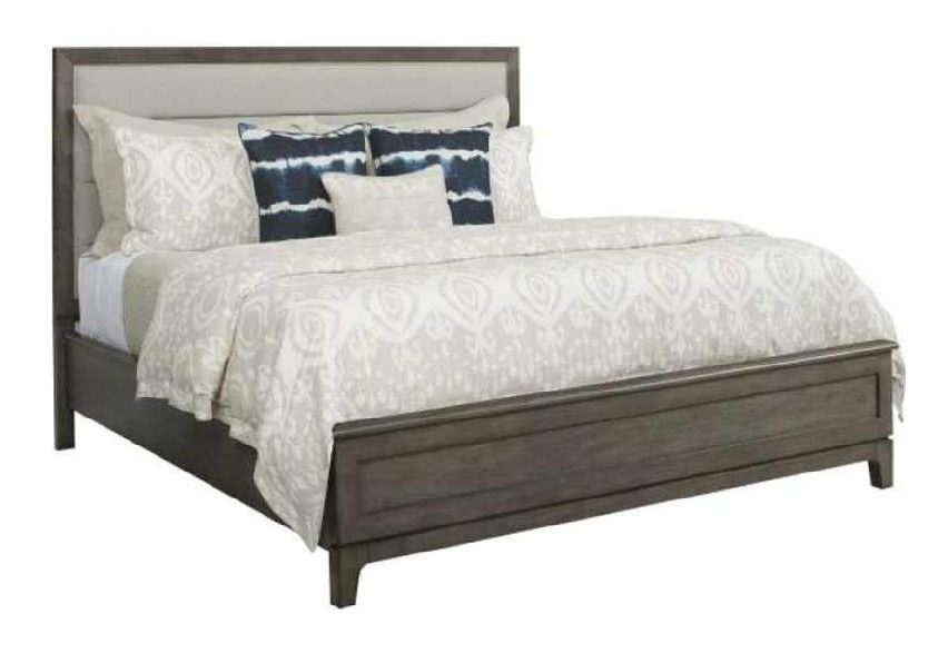 Kincaid Furniture 863-323P Cascade Ross Queen Upholstered Panel Bed Complete