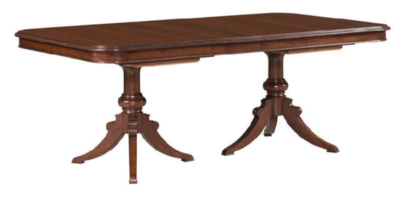Kincaid 607-744P Hadleigh Double Pedestal Dining Table Kincaid 607-744P Hadleigh Double Pedestal Dining Table