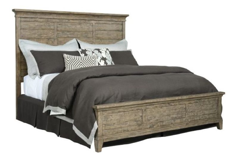 Kincaid 706-307SP Plank Road Jessup Panel California King Bed Complete