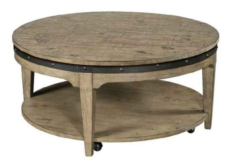 Kincaid 706-911S Plank Road Artisans Round Cocktail Table