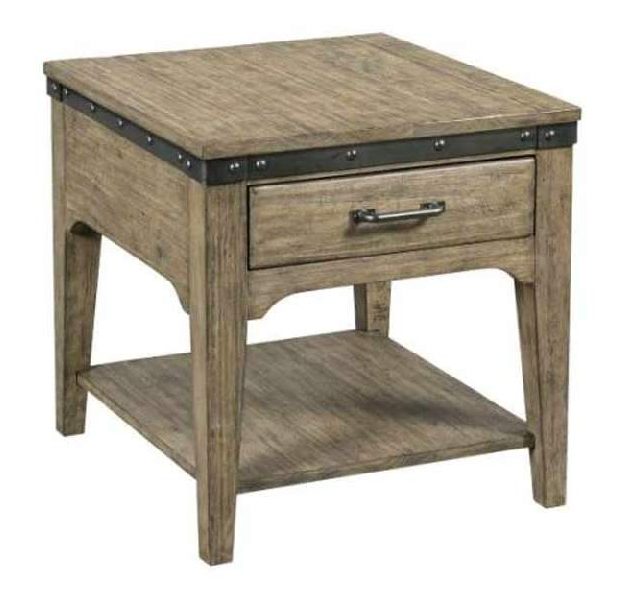 Kincaid 706-915S Plank Road Artisans Rectangular Drawer End Table Kincaid 706-915S Plank Road Artisans Rectangular Drawer End Table