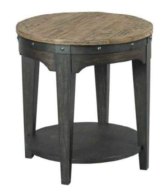 Kincaid 706-920C Plank Road Artisans Round End Table