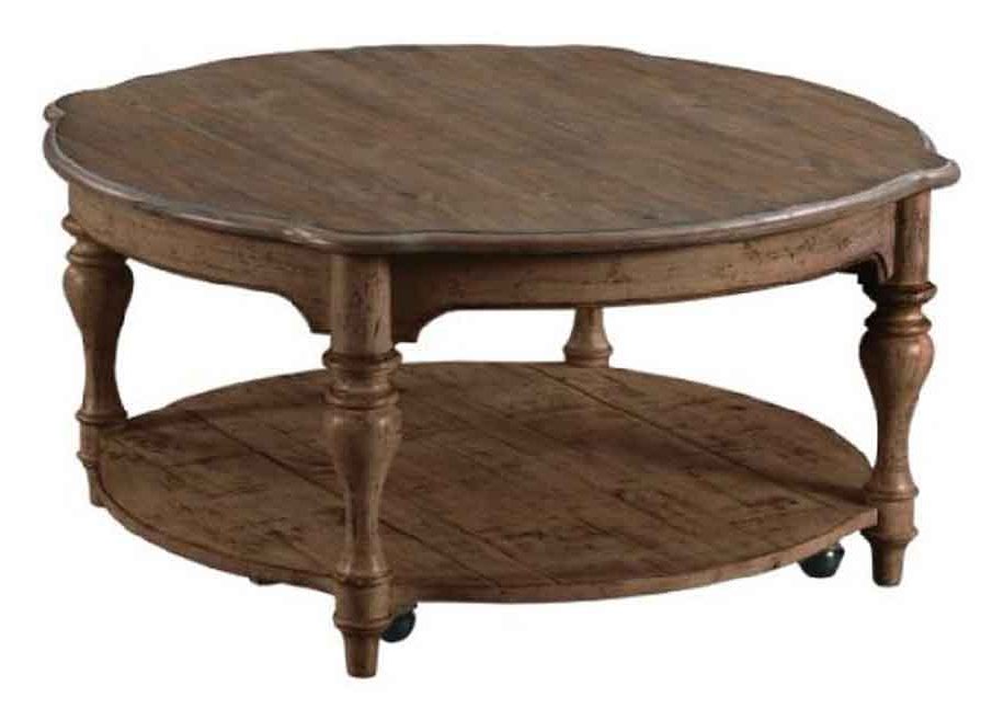 Kincaid 76-024 Weatherford Bolton Round Cocktail Table