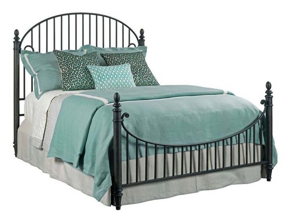 Kincaid 76-125P Weatherford Caitlins Queen Metal Bed Complete