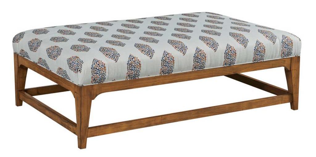 Kincaid UPH-149-03  Jennings Rectangular Cocktail Ottoman