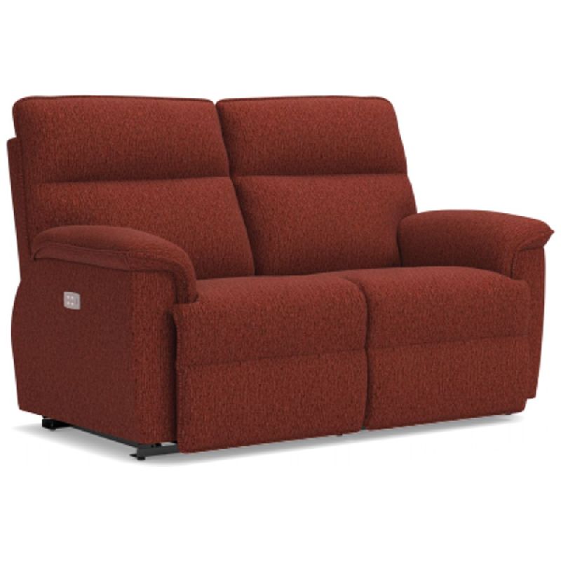Lazboy 48U706 Jay Power Reclining Loveseat with Headrest