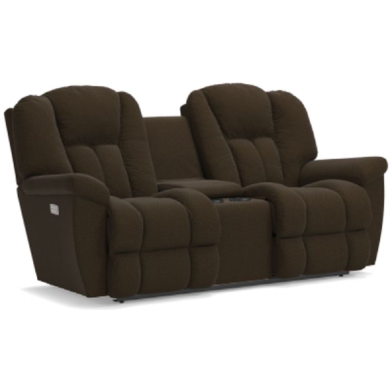 Lazboy 39P582 Maverick Power Wall Reclining Loveseat with Console