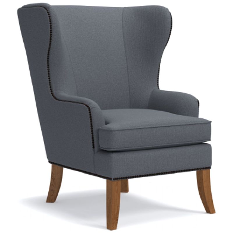 Lazboy 23542A Moscato Chair with Brass Nail Head Trim