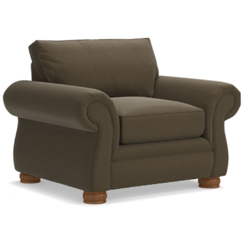 Lazboy 230499 Pembroke Chair with Brass Nail Head Trim