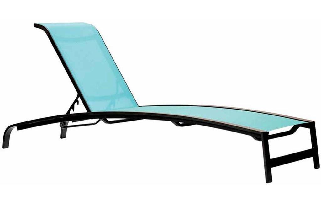 Lane Venture 404-40 Capstone Sling Adjustable Chaise Stackable
