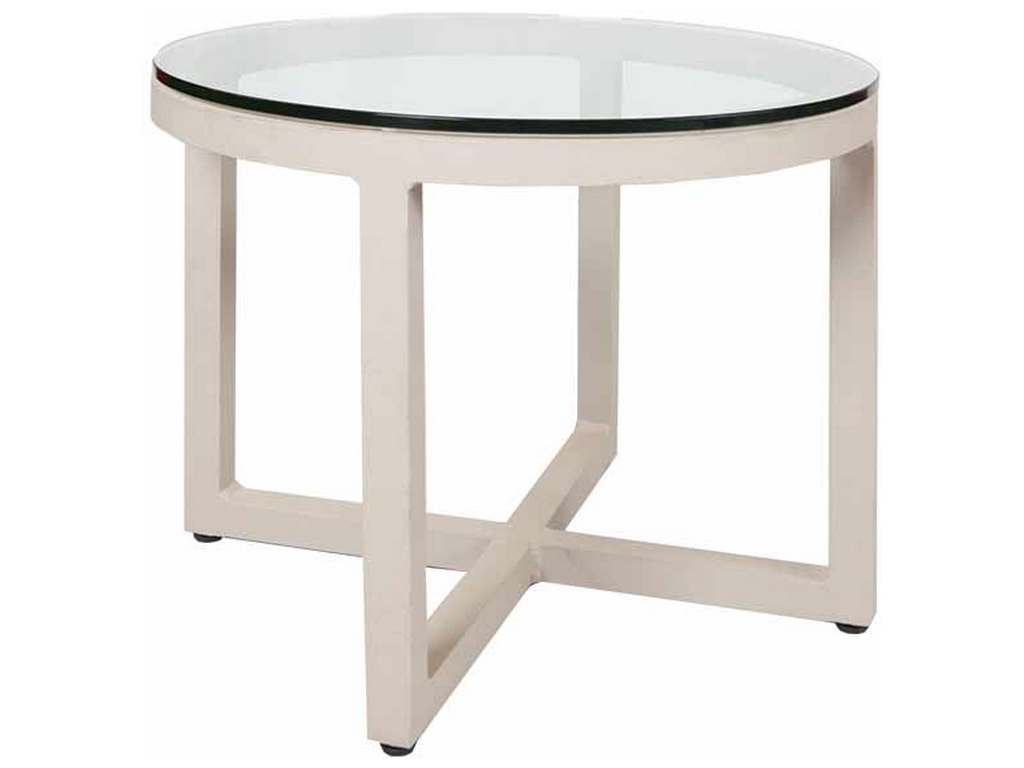 Lane Venture 455-62 Contempo Round End Table Glass Top