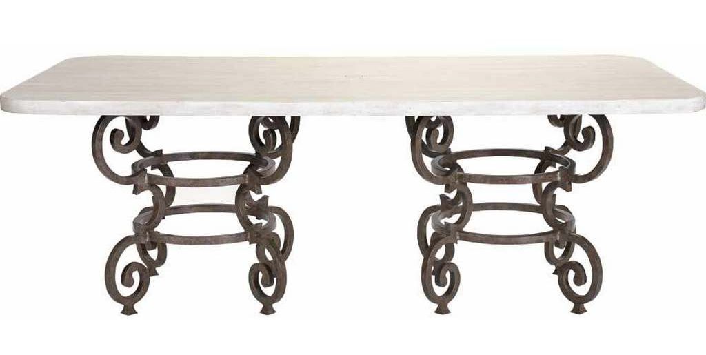 Lane Venture 5524-84 Hemingway Florentine Round Dining Table 84 X 44 Double Pedestal Lane Venture 5524-84 Hemingway Florentine Round Dining Table 84 X 44 Double Pedestal