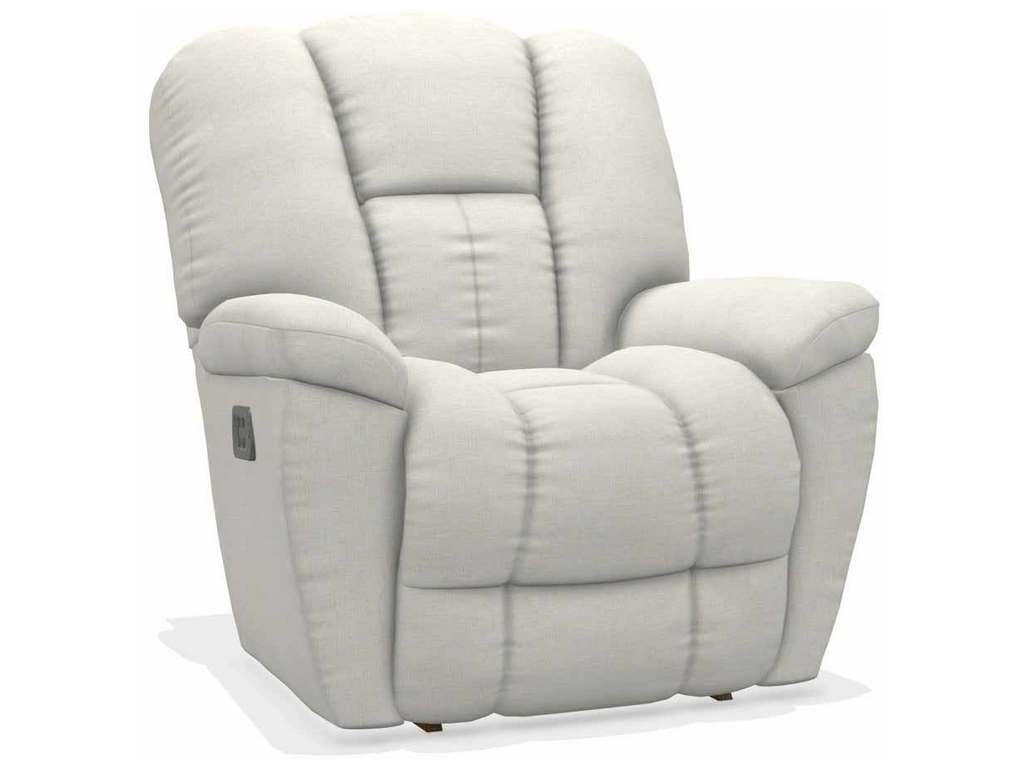 Lazboy 10U582  Maverick Power Rocking Recliner with Headrest