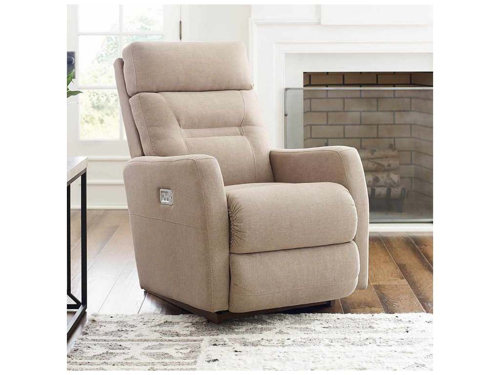 Lazboy 10U787  Lennon Power Rocking Recliner with Headrest