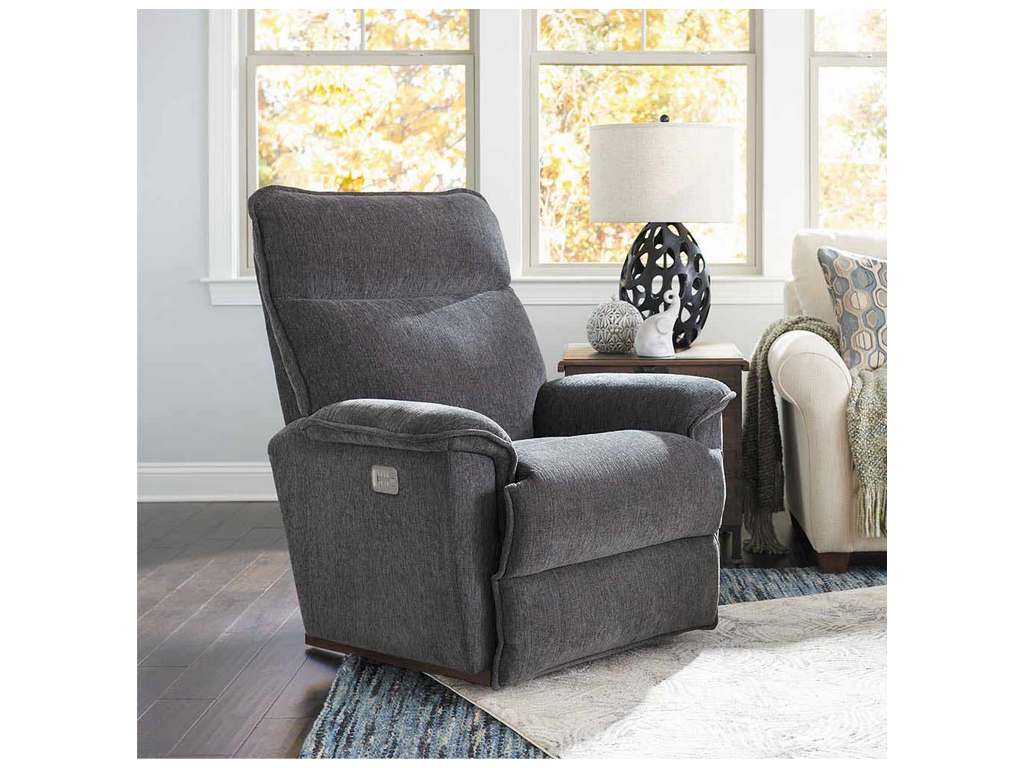 Lazboy 10X706  Jay Power Rocking Recliner with Headrest and Lumbar