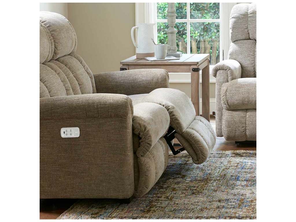 Lazboy 32X512  Pinnacle Power Wall Reclining Loveseat with Headrest and Lumbar