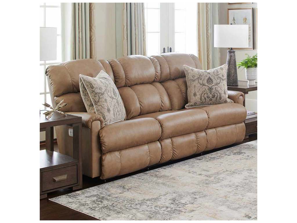 Lazboy 33X512  Pinnacle Power Wall Reclining Sofa with Headrest and Lumbar