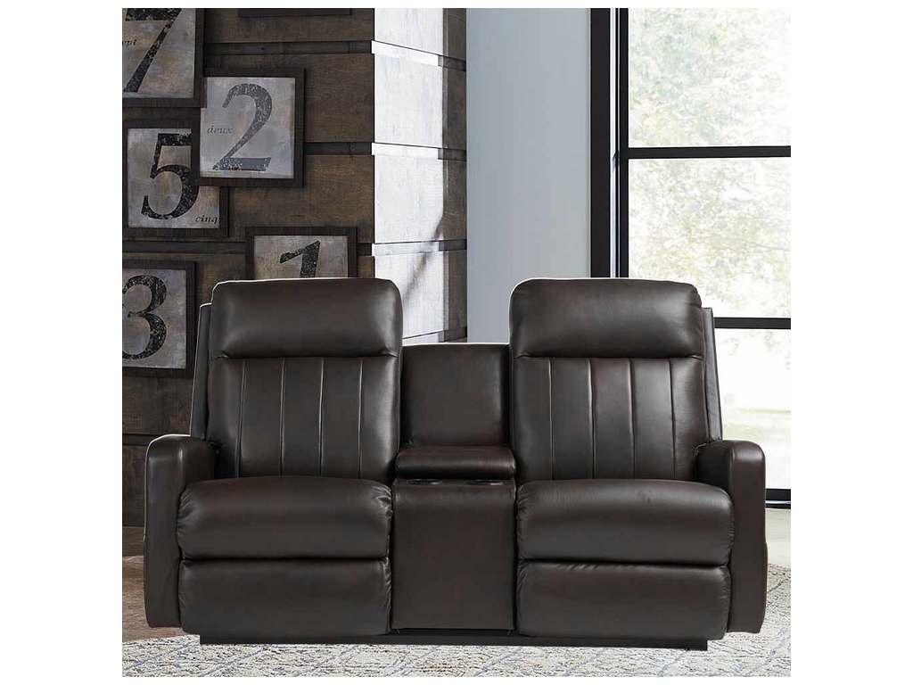 Lazboy 390747  Finley Wall Reclining Loveseat with Console