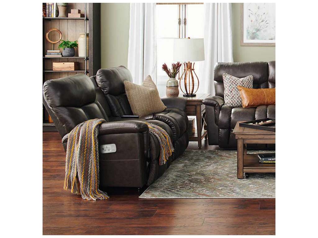 Lazboy 39U775  Mateo Power Wall Reclining Loveseat with Headrest and Console