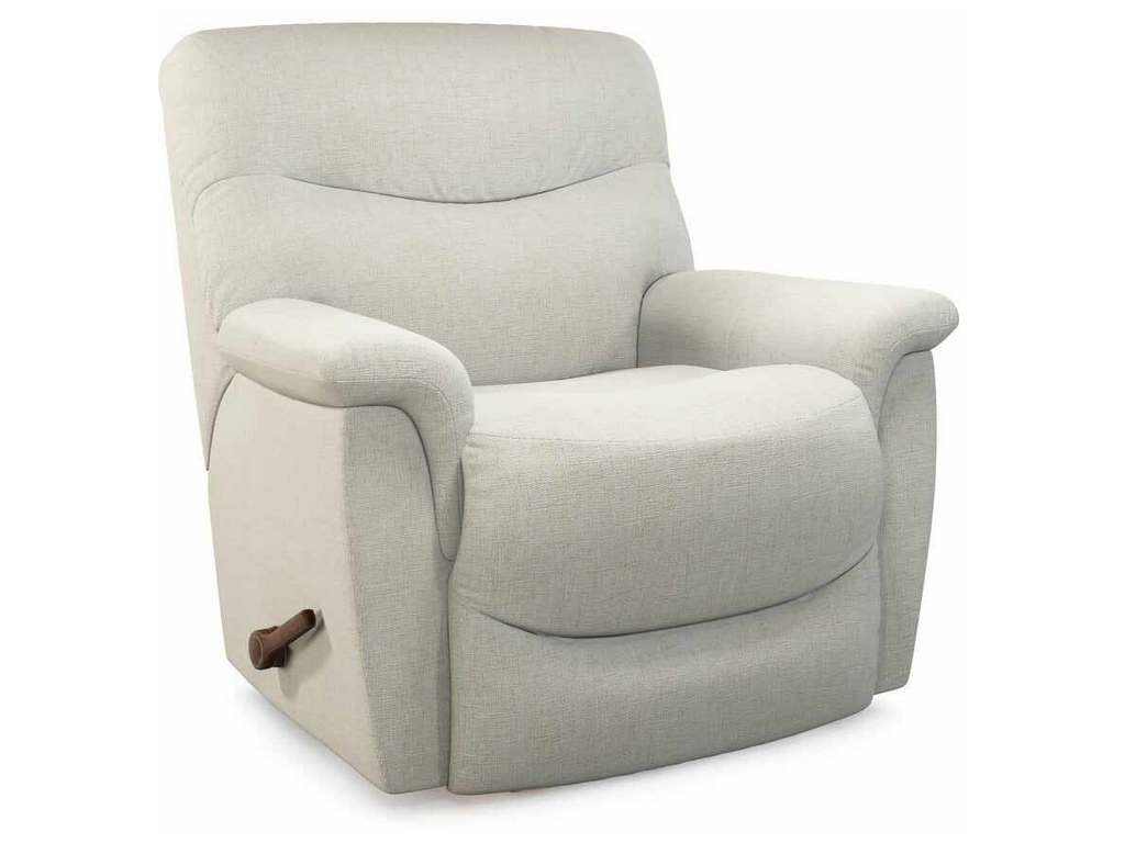 Lazboy 4LP521  James Silver Power Lift Recliner