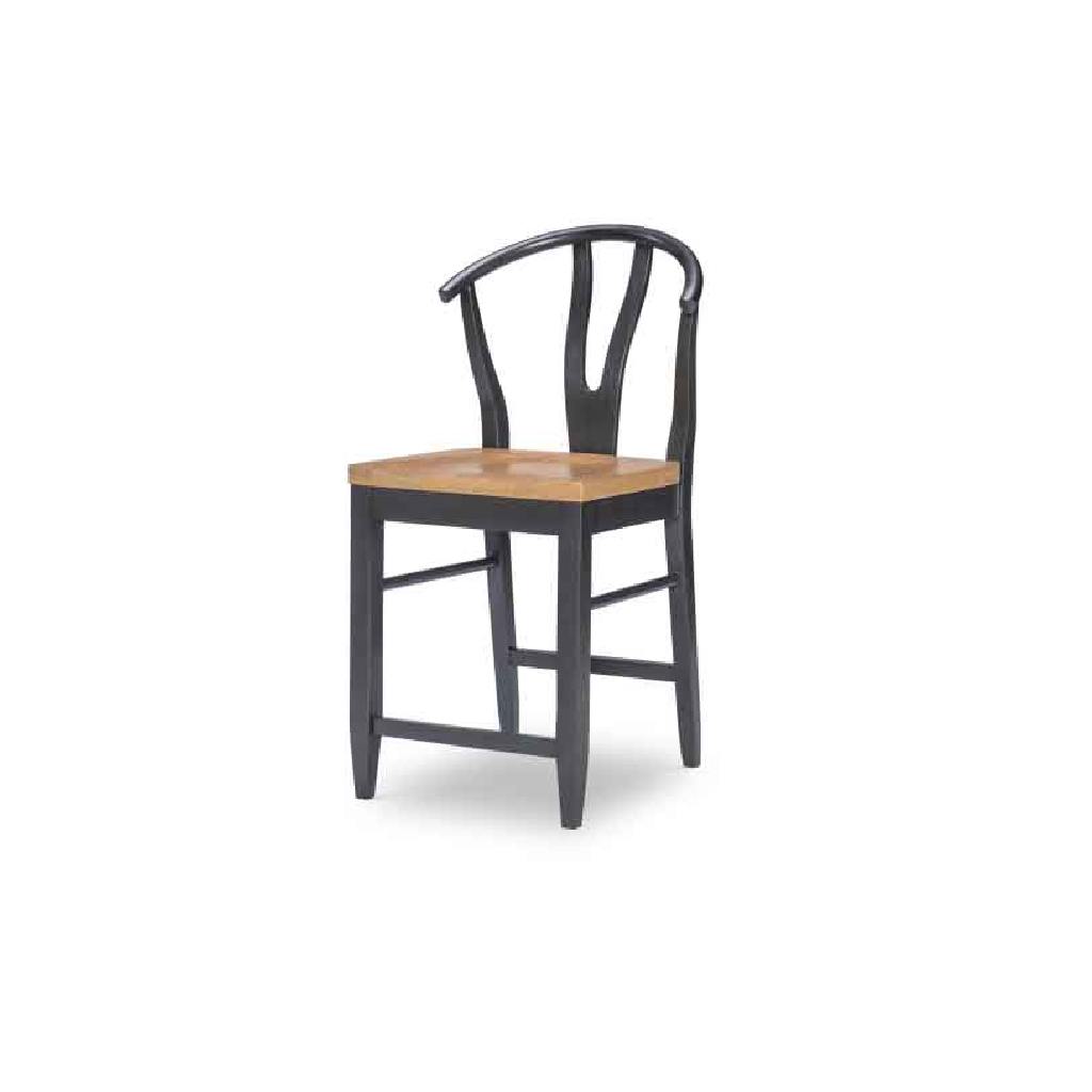 Legacy Classic 1562-945 Franklin Wishbone Back Counter Height Chair