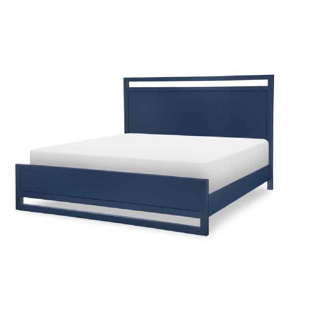 Legacy Classic 1162-4107K 1162-4106 1162-4116 1162-4903 Summerland Blue Finish Panel Bed CA King