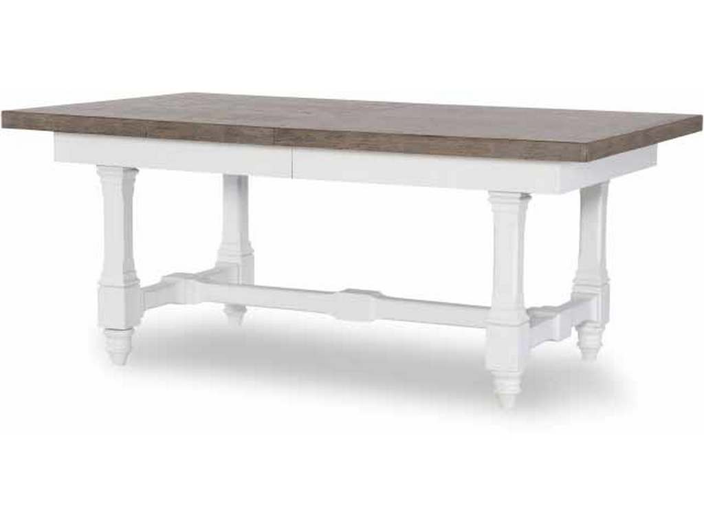 Legacy Classic 1374-121 Essex White Trestle Dining Table
