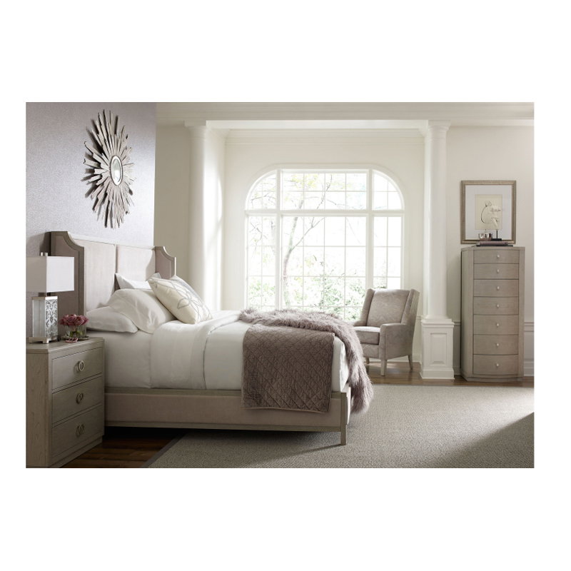 Rachael Ray Home 7200-4205K 7200-4205 7200-4215 7200-4907 Cinema Upholstered Shelter Bed Queen