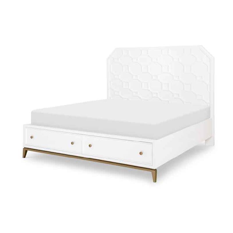 Legacy Classic 9781-4126K 9781-4126 9781-4106 9781-4904 Chelsea Panel Bed with Storage Footboard King