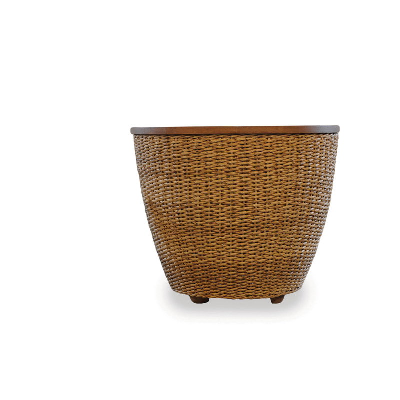 Lloyd Flanders 226043 Tobago Barrel End Table