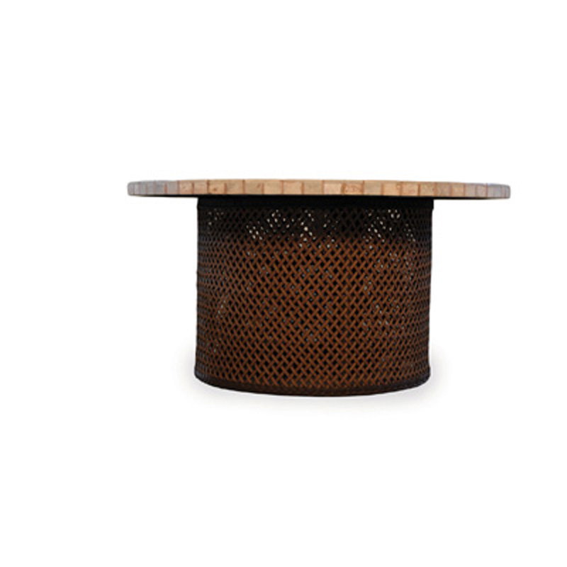 Lloyd Flanders 71099 Grand Traverse 48 inch Round Fire Table