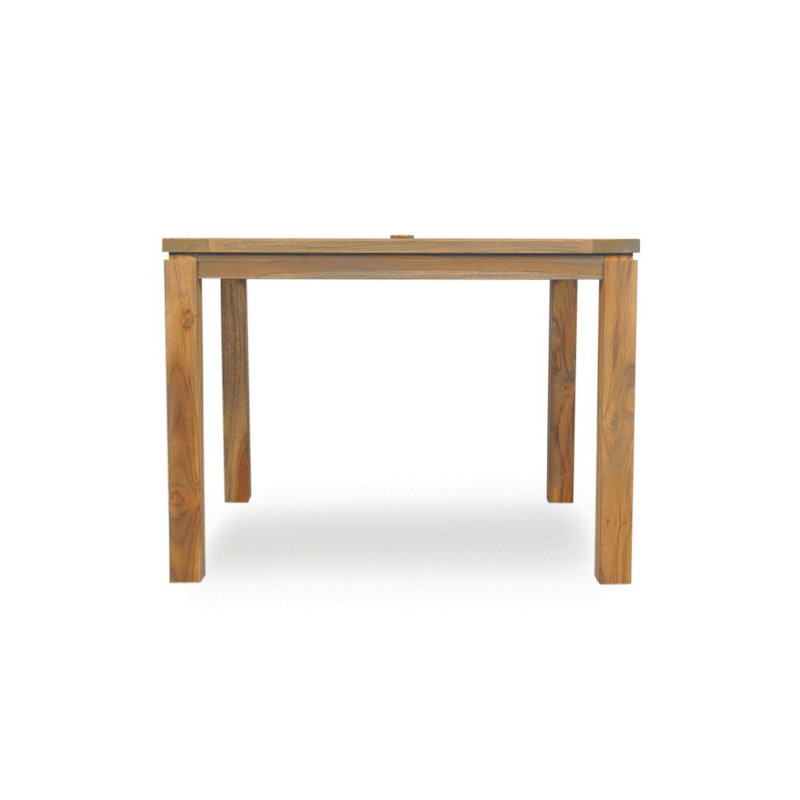 Lloyd Flanders 286040 Teak Parsons Square Umbrella Table