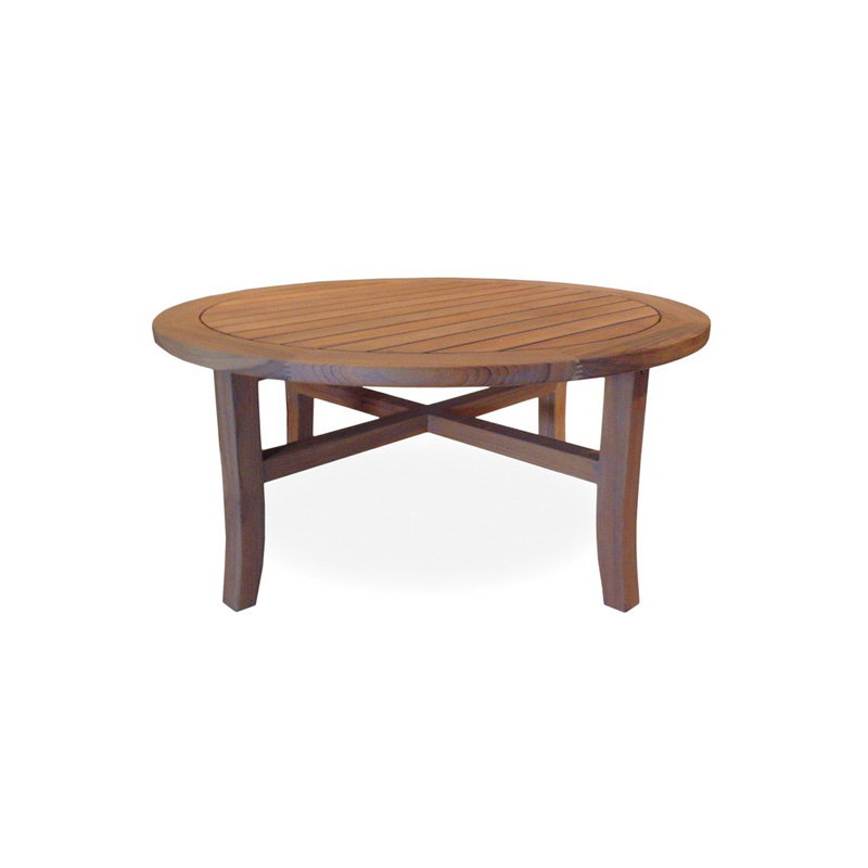 Lloyd Flanders 286441 Teak Round Conversation Table Lloyd Flanders 286441 Teak Round Conversation Table