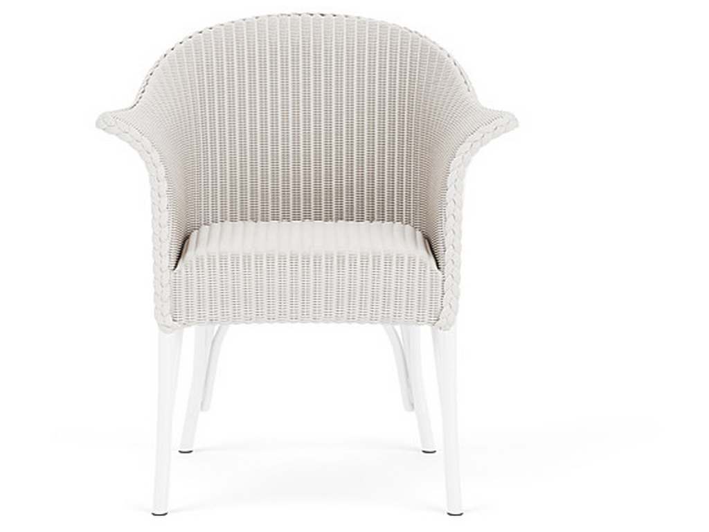 Lloyd Flanders 124301 All Seasons Dining Armchair with Padded Seat