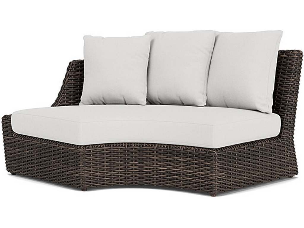 Lloyd Flanders 241056 Largo Right Arm Curved Sofa Sectional