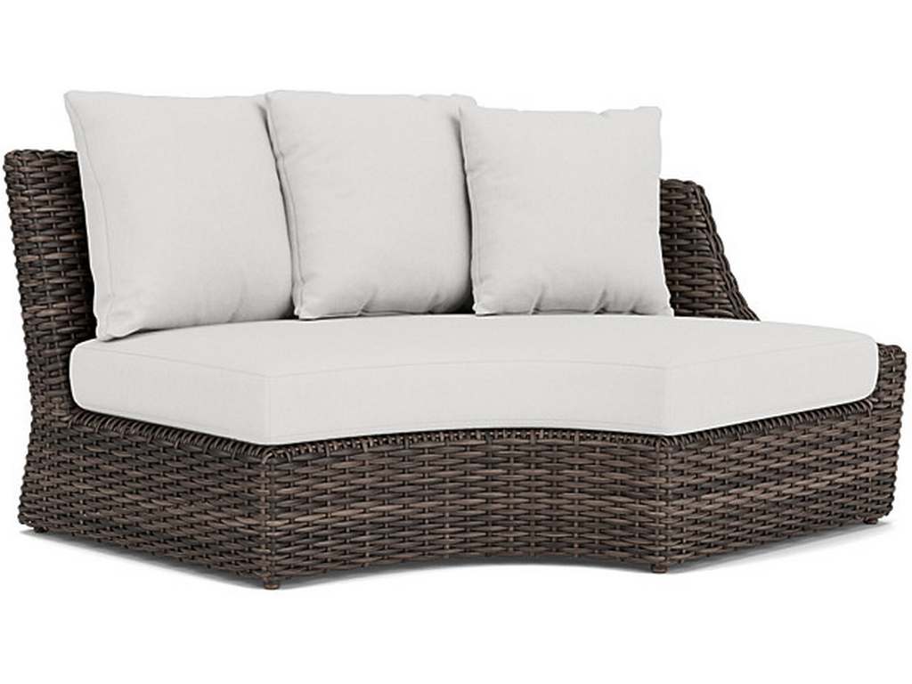 Lloyd Flanders 241057 Largo Left Arm Curved Sofa Sectional