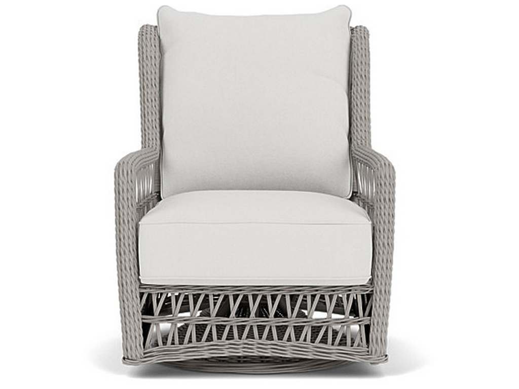 Lloyd Flanders 273090 Mackinac High Back Swivel Glider Lounge Chair