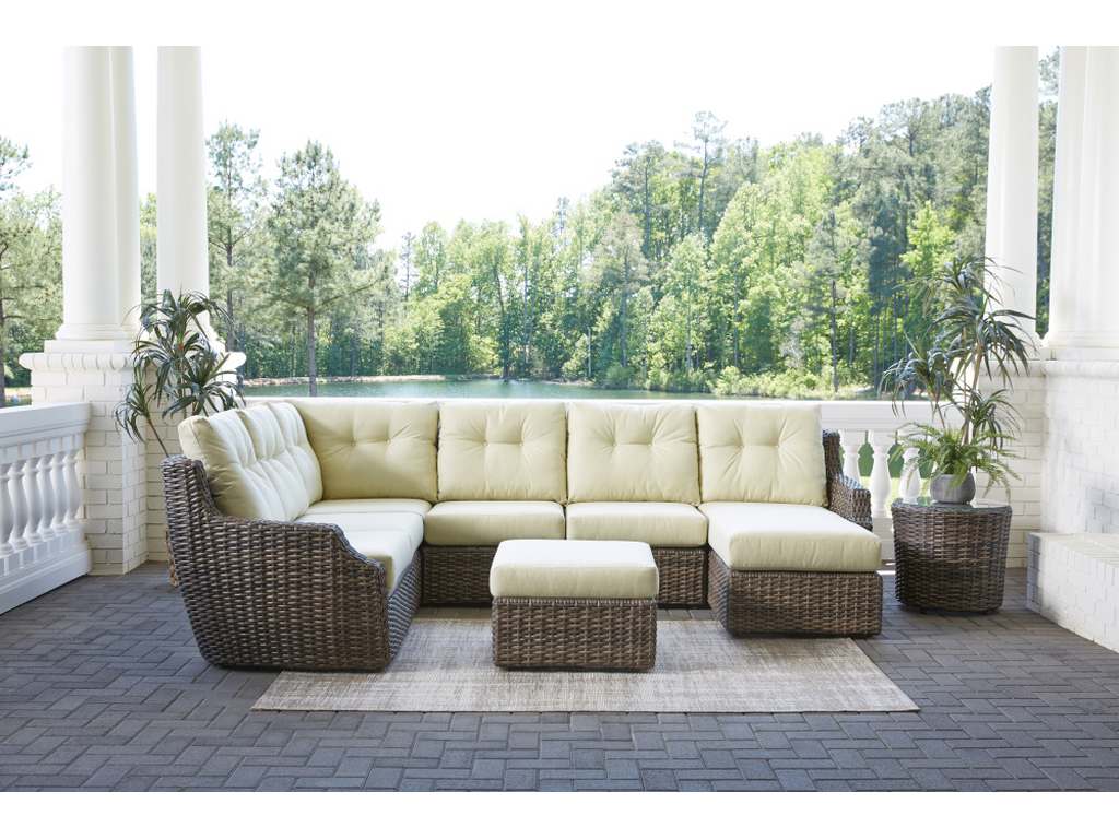 Lloyd Flanders 241043 Largo 22 Inch Round End Table