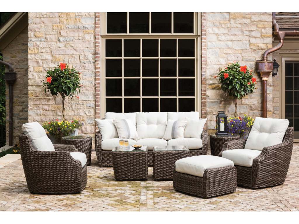 Lloyd Flanders 241024 Largo 1pc 22 Inch Rectangular Bunching Accent Table