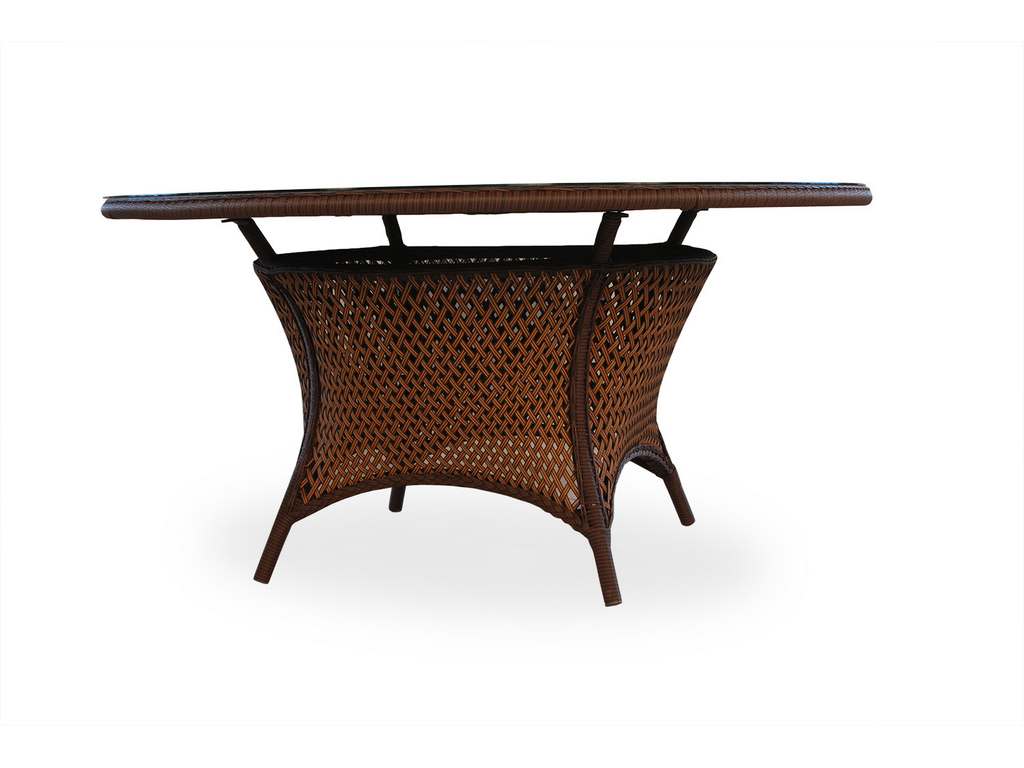 Lloyd Flanders 71060 Grand Traverse 60 Inch Round Umbrella Dining Table