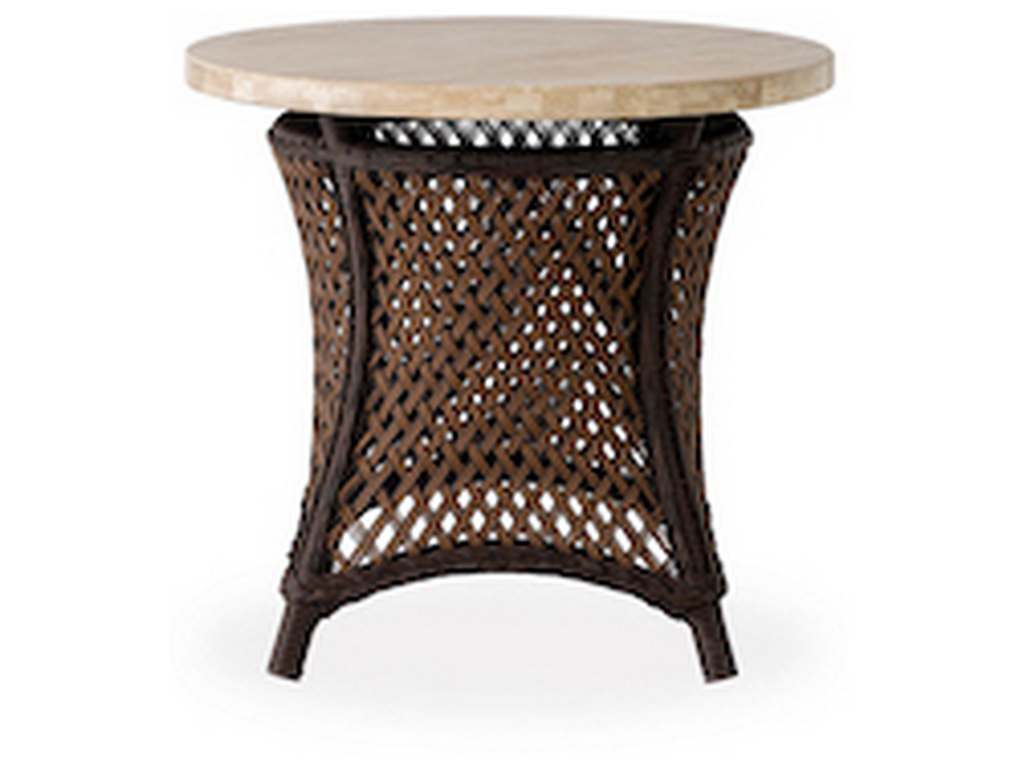 Lloyd Flanders 71524 Grand Traverse 24 Inch Round End Table